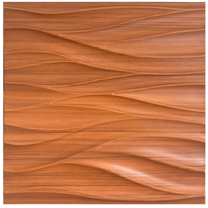 Wooden 3D Wall Panels Wave Design
