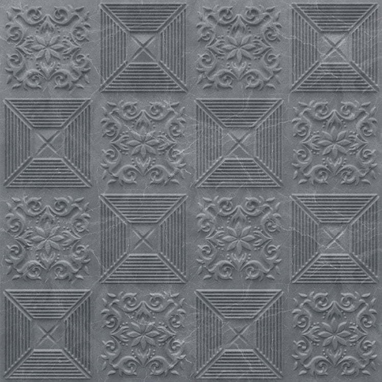 3D Self Adhesive Wall Panel TP 104 Flower Pattern Design 50x50 cm