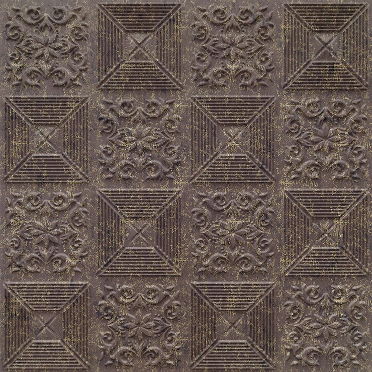 3D Self Adhesive Wall Panel TP 104 Flower Pattern Design 50x50 cm