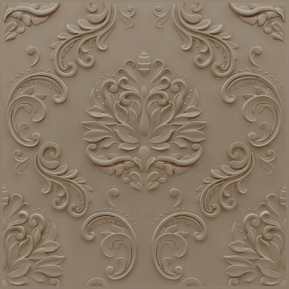 3D Self Adhesive Wall Panel -Damask Design -50x50 cm