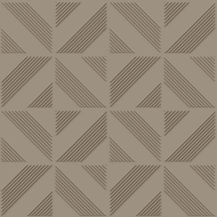 3D Self Adhesive Wall Panel TP 108 triangle Design 50x50 cm