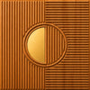 Teak Wood - Gold
