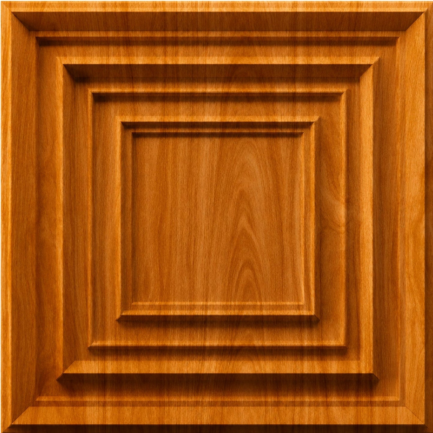 Teak Wood 3D Wall Panels Accent Design
