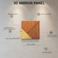 3D Wall Panels for Home Decor PVC Plaina Design 50X50 cm