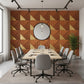 3D Wall Panels for Home Decor PVC Plaina Design 50X50 cm