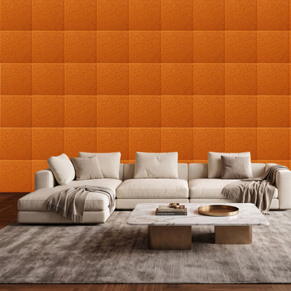 Teak Wood Self Adhesive PVC wall Panels Textured Design
