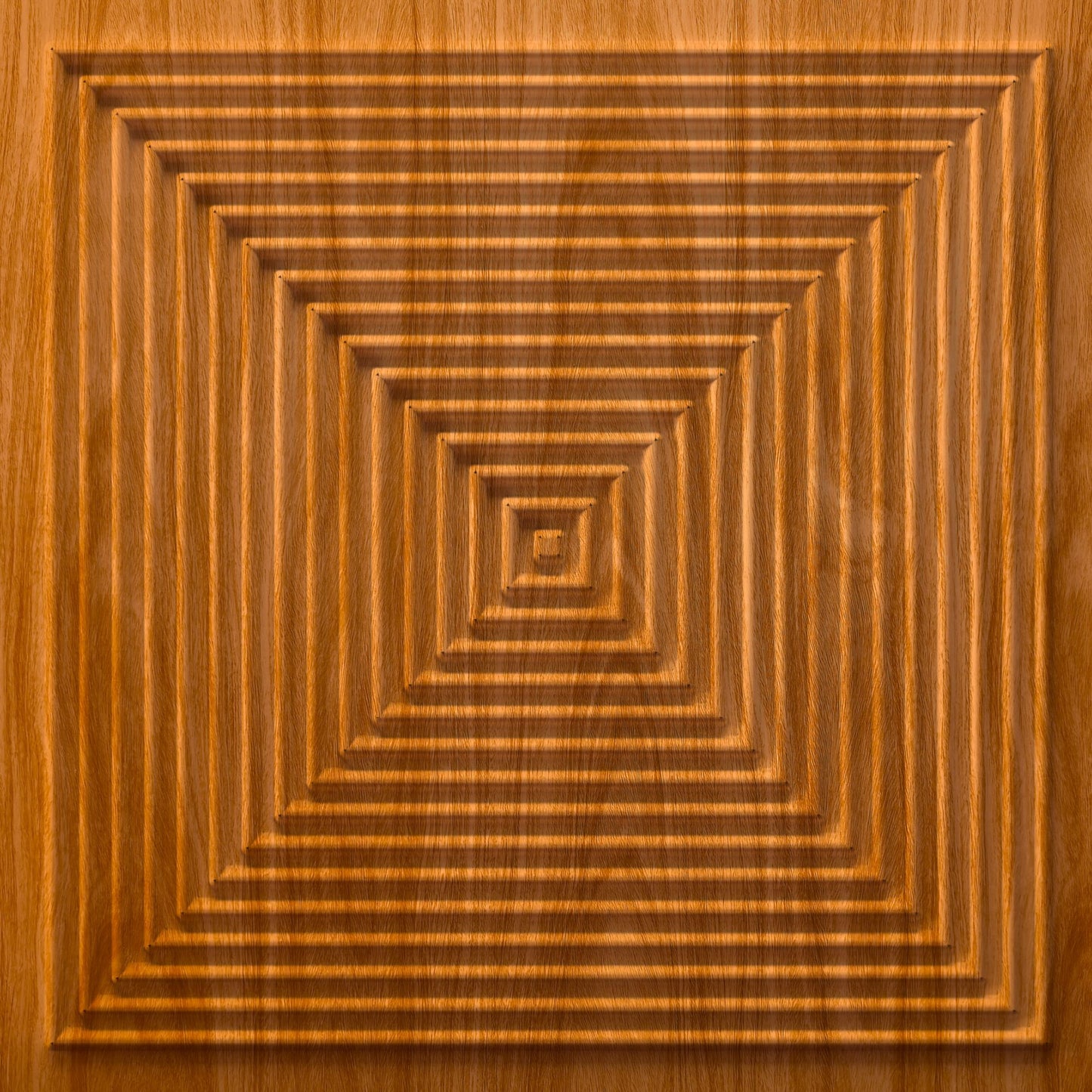 Teak Wood Self Adhesive Panels Square Design TP112