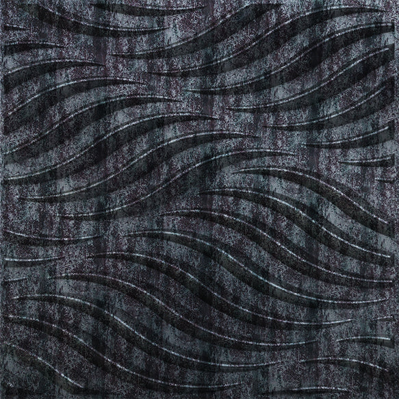 Thuder Black 3D Wall Panels Swirl Design