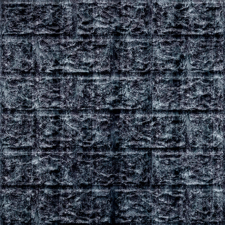 Thunder Black Self Adhesive 3D Panels Brick Design