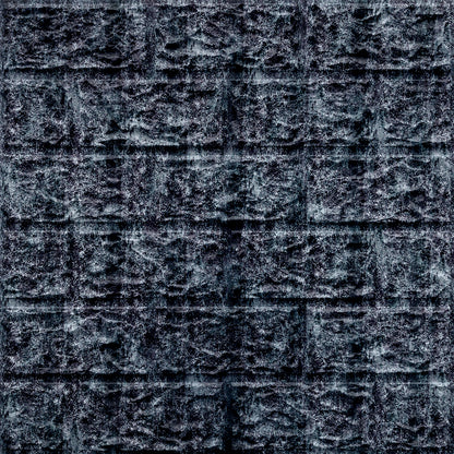 Thunder Black Self Adhesive 3D Panels Brick Design