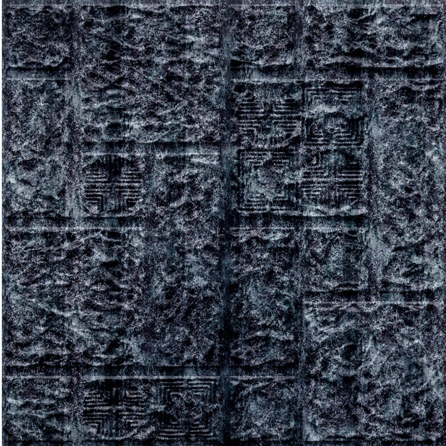 Thunder Black Self Adhesive Wall Panels Abstract Design