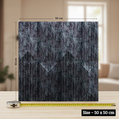 Thunder Black 3D Wall Panels Artisan Design