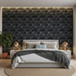 Thunder Black Cubical Design 3D Wall Panels View-2