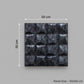 Thunder Black 3D Wall Panels Pixel Design