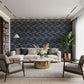 Thunder Black 3D Wall Panels Vault Design