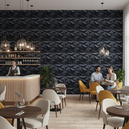 Thunder Black Alps Design 3D Wall Panel Front-1