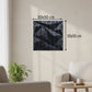 Thunder Black Alps Design 3D Wall Panel Measurement