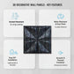 Thunder Black 3D Wall Panels Bloom Design