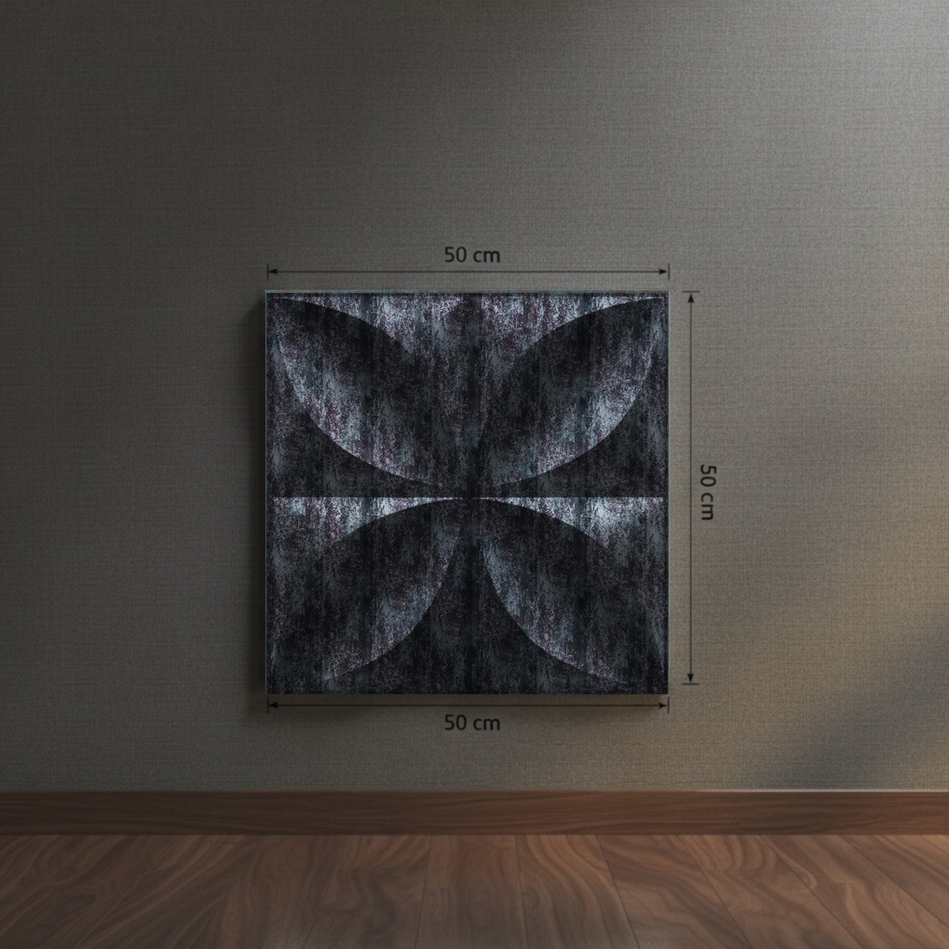 Thunder Black 3D Wall Panels Butterfly Design
