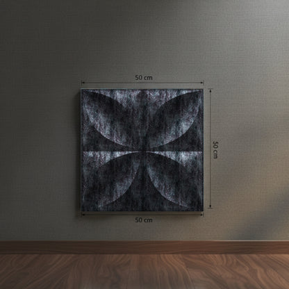 Thunder Black 3D Wall Panels Butterfly Design
