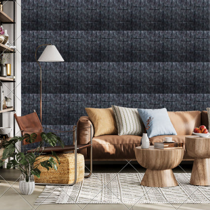 Thunder Black Stream Design 3D Wall Panel-1