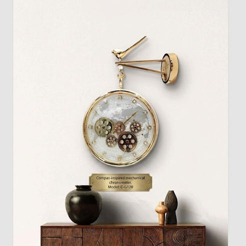 Classic Wall Clock Decorative Size-30 cm | Black Global