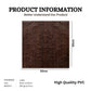 Walnut Wood Self Adhesive Panels Damask Design
