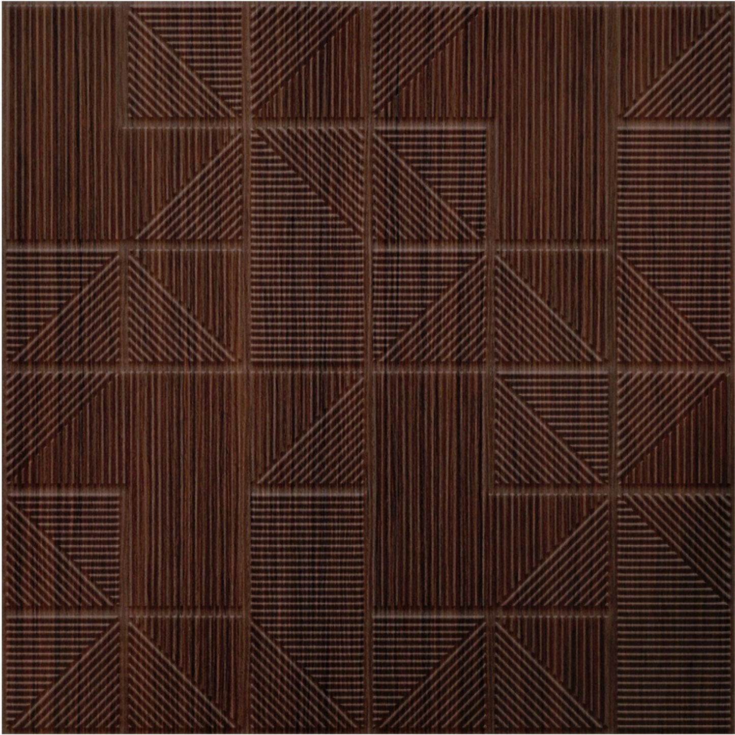 Walnut Wood Self Adhesive Panels Stripe Design