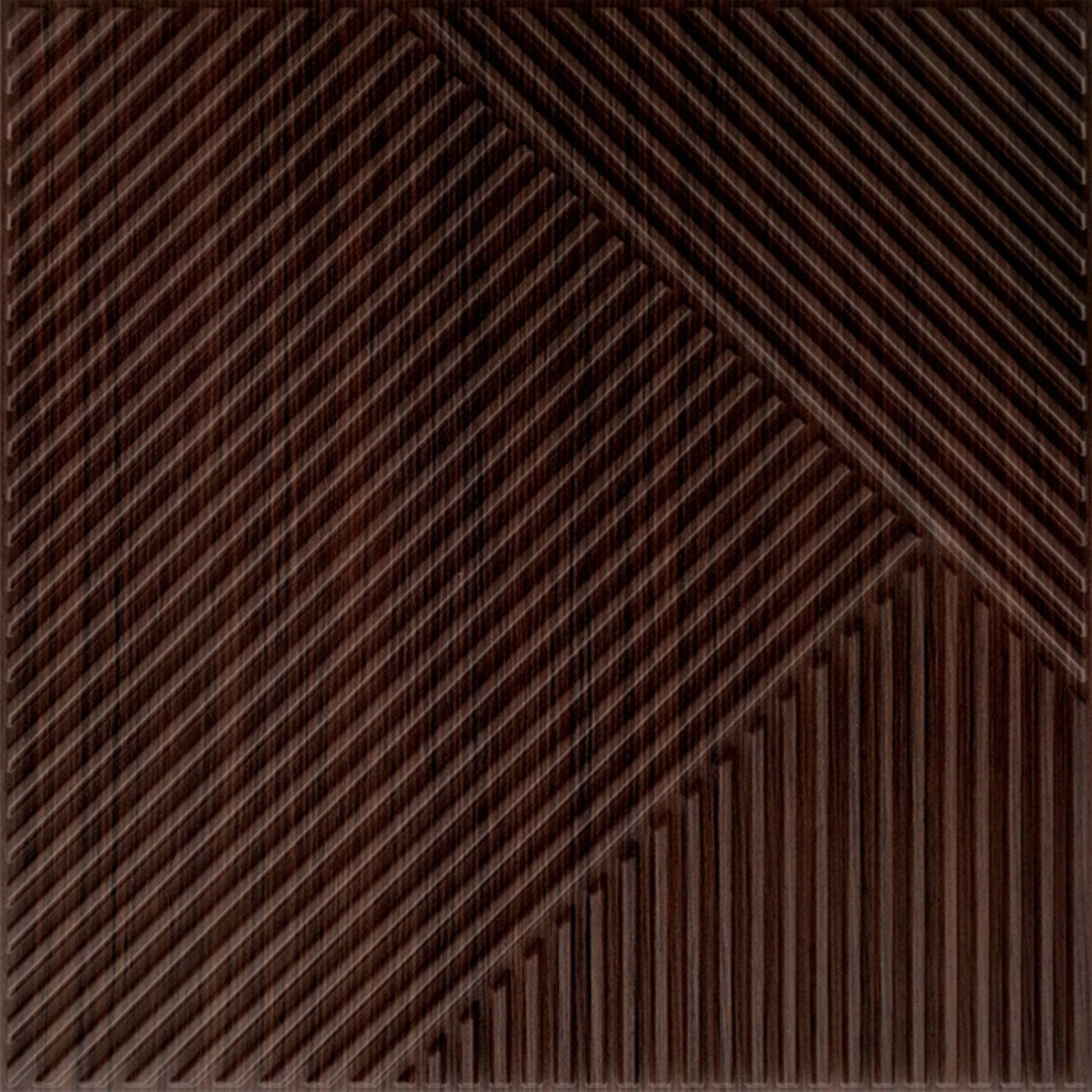 Walnut Wood Self Adhesive Panels Stripe Design