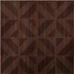 Walnut Wood Self Adhesive Panels triangle Design