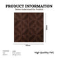 Walnut Wood Self Adhesive Panels triangle Design