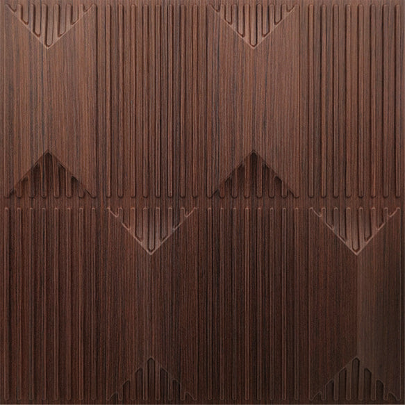 Walnut Wood 3D Wall Panels Artisan Design