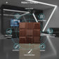 Walnut Wood 3D Wall Panels Cubical Design