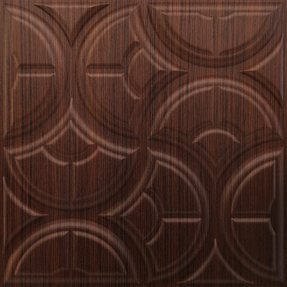 Walnut Wood 3D Wall Panels Luna Design