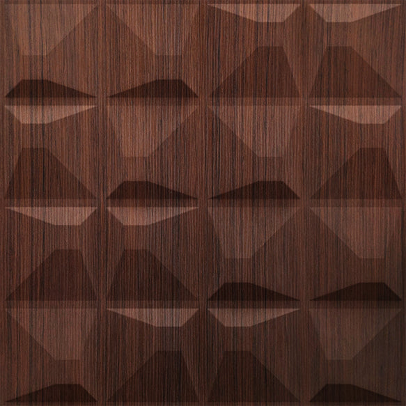 Walnut Wood 3D Wall Panels Pixel Design