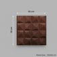 Walnut Wood 3D Wall Panels Pixel Design