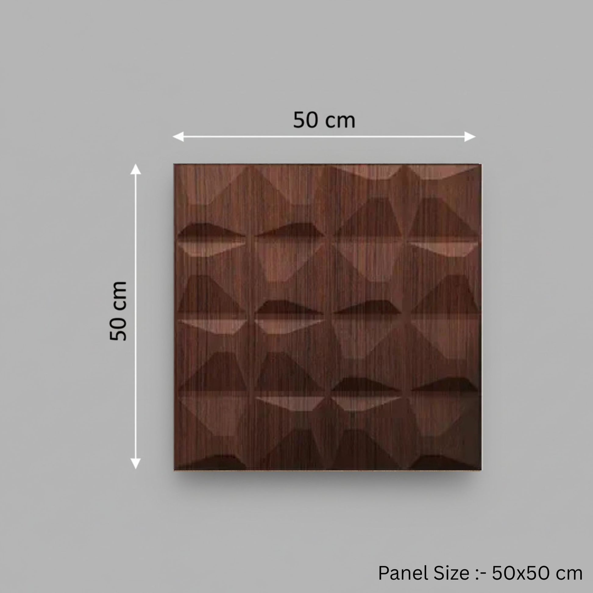 Walnut Wood 3D Wall Panels Pixel Design