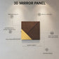 3D Wall Panels for Home Decor PVC Plaina Design 50X50 cm