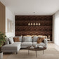Walnut Wood 3D Wall Panels Alps Design