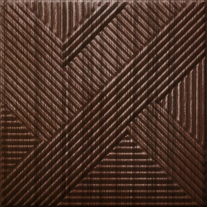 Walnut Wood Self Adhesive Panels Line Abstract Design
