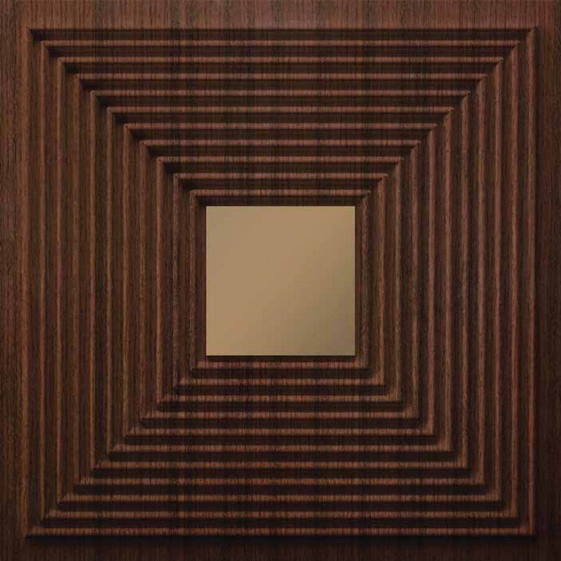 Walnut wood - Copper Self Adhesive Panels Line Design