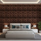 Walnut Wood 3D Wall Panels Butterfly Design