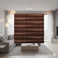 Walnut Wood 3D Wall Panels Dune Design