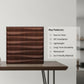 Walnut Wood 3D Wall Panels Dune Design