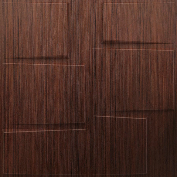 Walnutwood Stream Design 3D Wall Panel