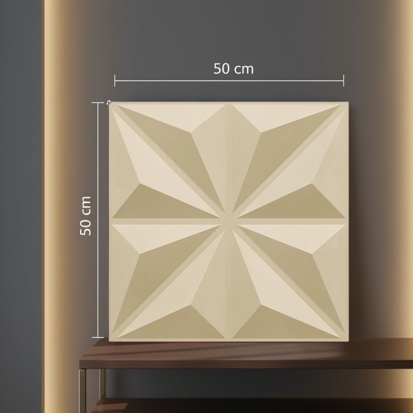 White Tail Crysal Design 3D Wall Panel View-4