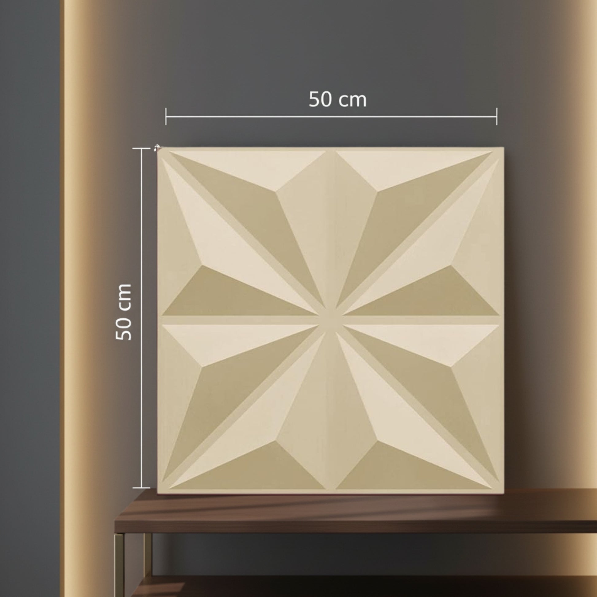 White Tail Crysal Design 3D Wall Panel View-4