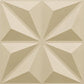 White Tail Crystal  Design 3D Wall Panel Front View