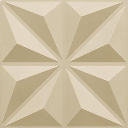 White Tail Crystal  Design 3D Wall Panel Front View