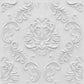 Classic White Self Adhesive Panels Damask Design
